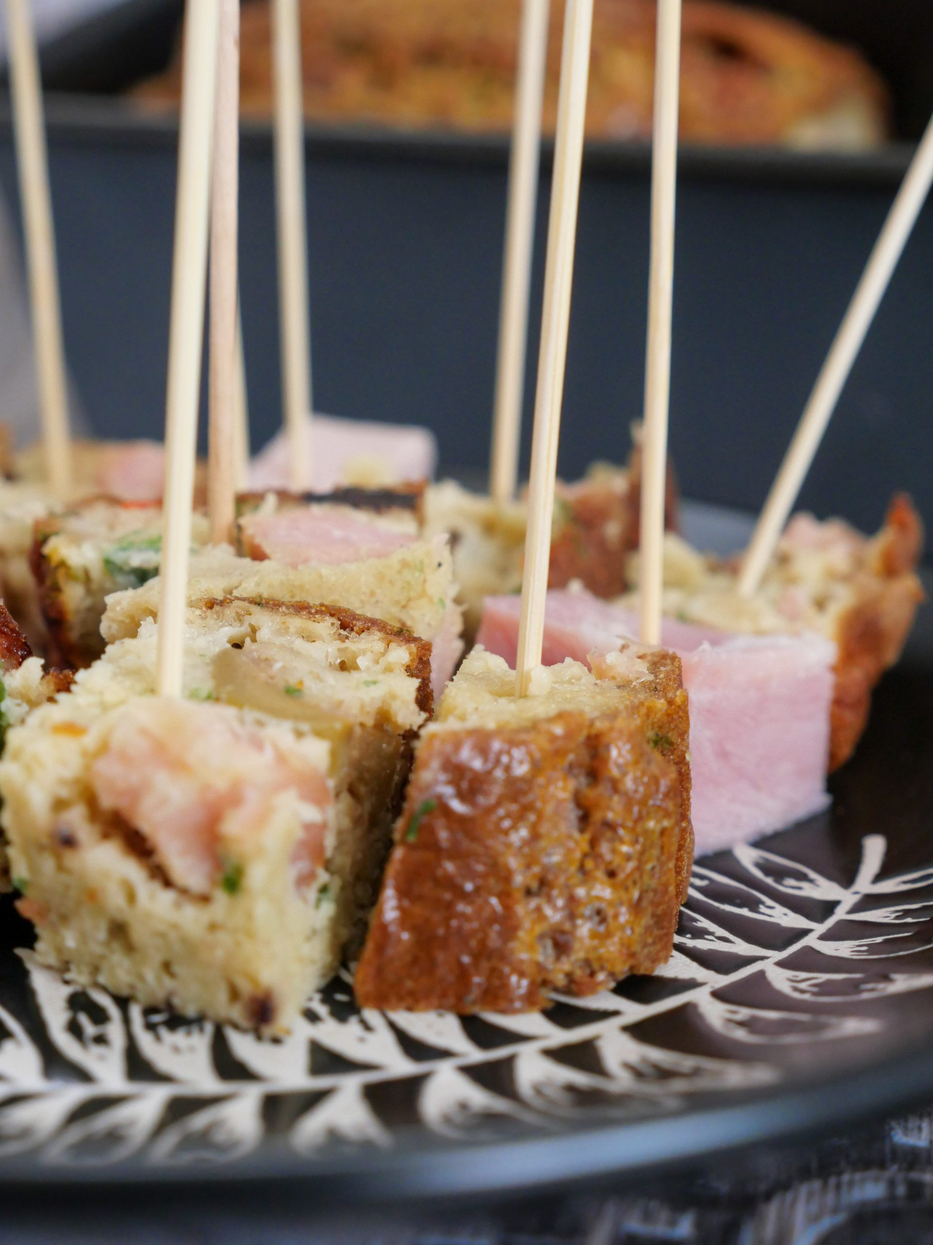 Cake au jambon de Noël antillais pour l'apéro