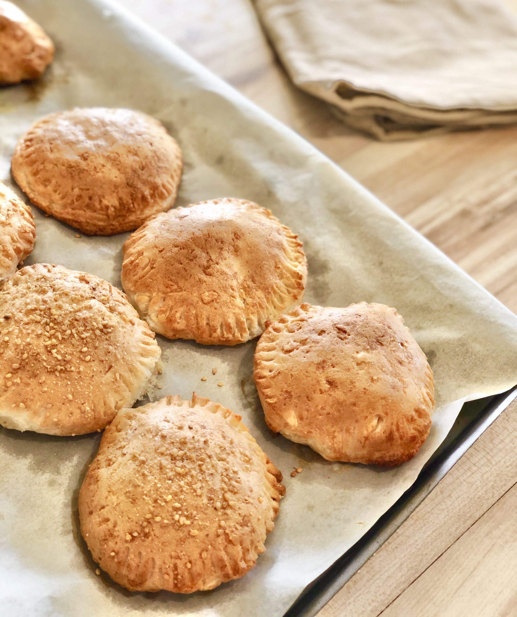 pâtés sortis du four